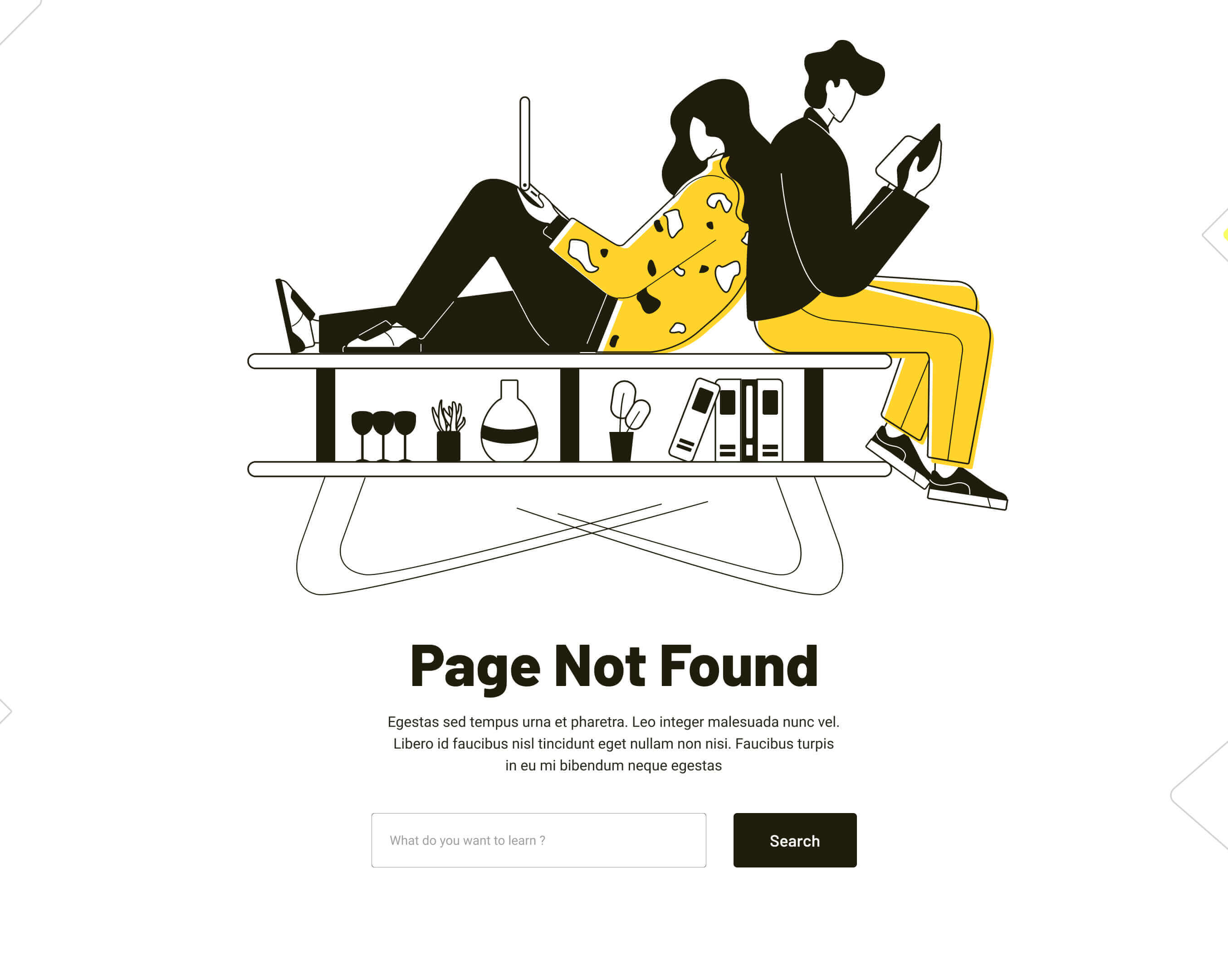 Error 404 Page